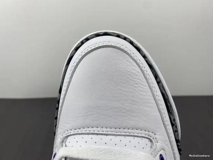 MaikeSneakers Jordan 'Dark Air Retro 3 CT8532-105 Iris' 0509